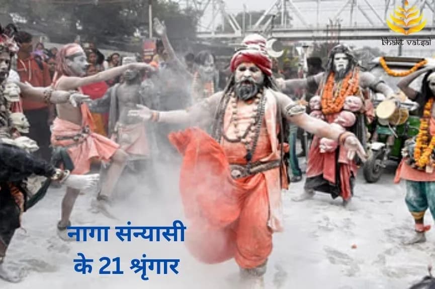 नागा संन्यासी के 21 श्रृंगार
