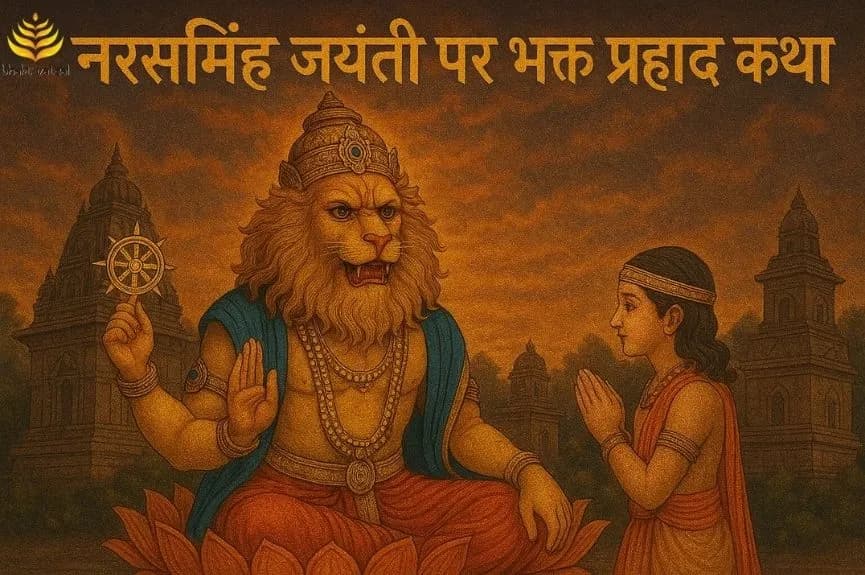 नरसिंह जयंती पर भक्त प्रह्लाद कथा