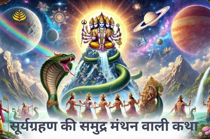 समुद्र मंथन से जुड़ा है सूर्यग्रहण का रहस्य